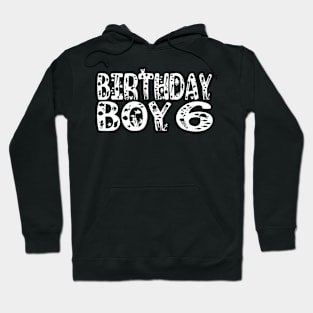 6th Birthday Boy 6 Years Old Fishing Lover Theme Party product Hoodie